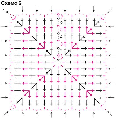 Квадрат крючком схема фото PwCalc ru