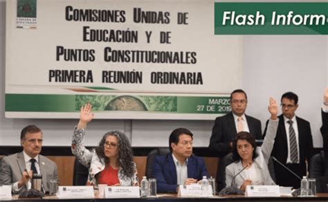 En Comisiones Diputados Aprueban Reforma Educativa