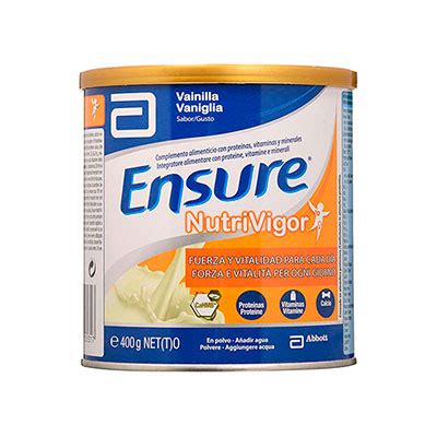 Ensure NutriVigor Sabor Vainilla 400Mg Farmaciatorrevieja