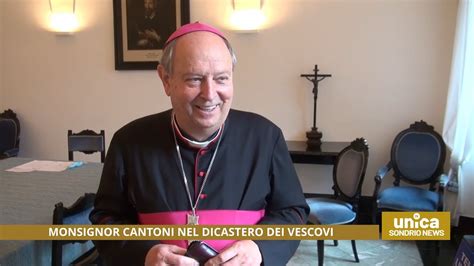 Monsignor Cantoni Nel Dicastero Dei Vescovi Youtube