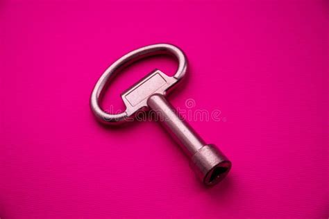 Old Key On Red Background Stock Image Image Of Secret 146414703