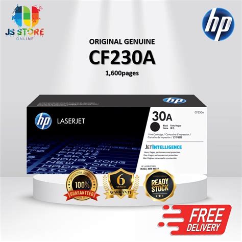🎁hot Deal🎁 100 Original Hp 30a Cf230a 230a Black Laserjet Toner