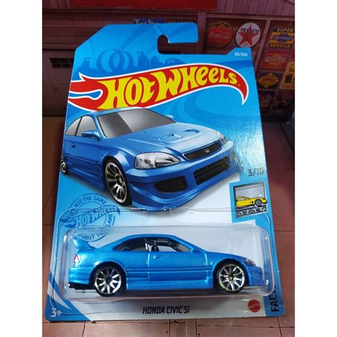 HONDA CIVIC Si HOT WHEELS Shopee Brasil