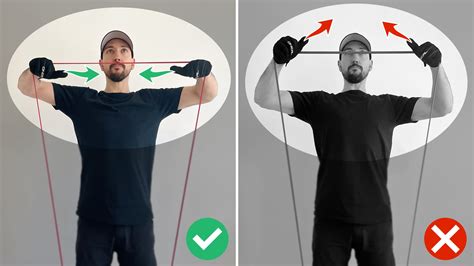 Lateral Raises With Resistance Bands Biqbandtraning