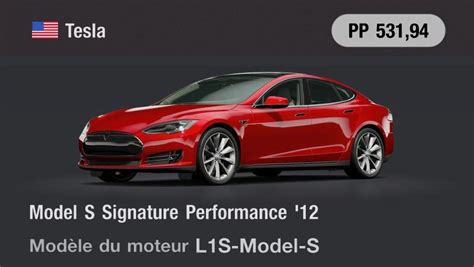 Tesla Motors Model S Signature Performance 12 Gran Turismo 7