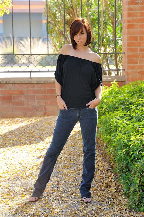 Short Haired Redhead Shows Her Hot Body In Lingerie And In The Nude FTV Girls