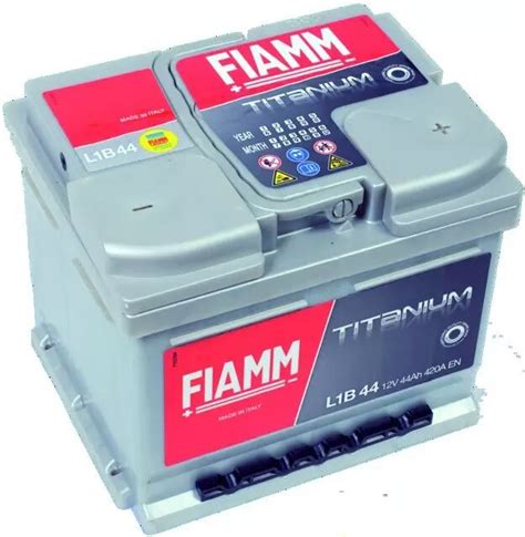 Batterie 12v 44ah 420a En Droite Fiamm Titanium Pro L1b44p