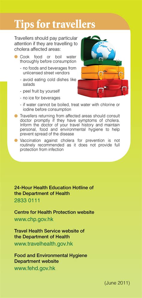 Centre For Health Protection Cholera