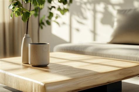 Serene Rustic Interior Design Calming Colors Wooden Furniture And