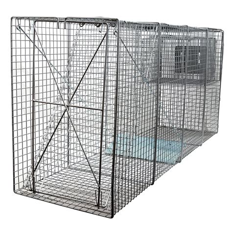 Lifesupplyusa Heavy Duty Cage Live Animal Trap X Large 58l X 26w X