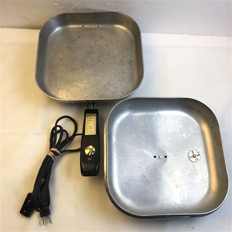 Sunbeam Usa Temp Controlled Heat Automatic Fry Pan Lid Fp M Fpa Electric Frypan Ebay