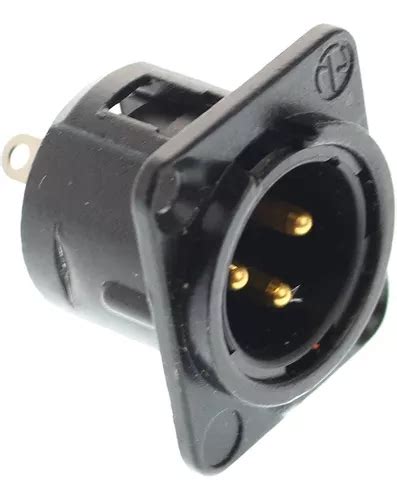 Conector Neutrik Xlr Macho Polos Contactos Oro Nc Md L B Mercadolibre