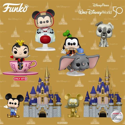 Funkos Walt Disney World Th Anniversary Collection Announced The