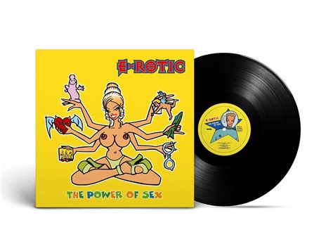 LP E Rotic The Power Of Sex 1996 2023 Black Vinyl