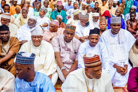 Photos Tinubu Atiku Fintiri Gbaja How Muslim Leaders Celebrated