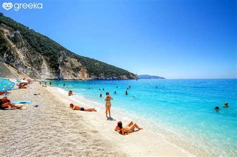 Kefalonia Myrtos Beach Photos Map Greeka