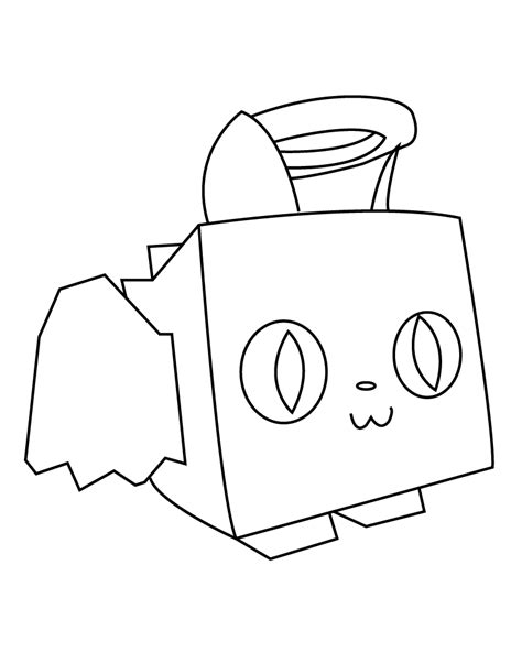 Pet Simulator X Coloring Page
