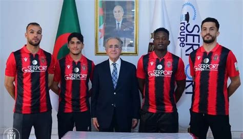 Union Sportive de la Médina dAlger unveils new signings AfricaSoccer