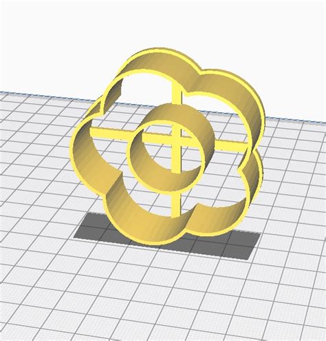 Fichier Stl Gratuit Emporte Pi Ce En Forme De Fleurdesign Pour