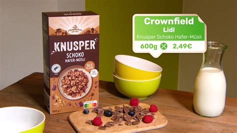 Welches Schoko Knusper Müsli schmeckt am besten Ratgeber ARD