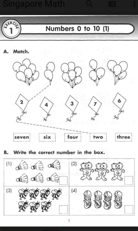 Pre School Primary 1 Math Worksheets Hobbies And Toys Books