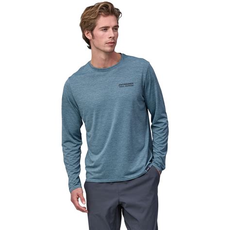 Patagonia Capilene Cool Daily Graphic Longsleeve Shirt Men Lands