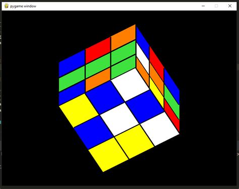 Github Gcharland1rubiks 3d Rubiks Cube