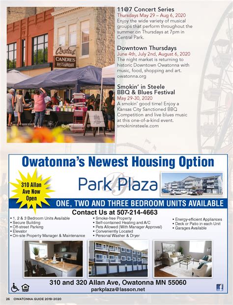 Owatonna Visitor Guide | Owatonna Area Chamber of Commerce & Tourism