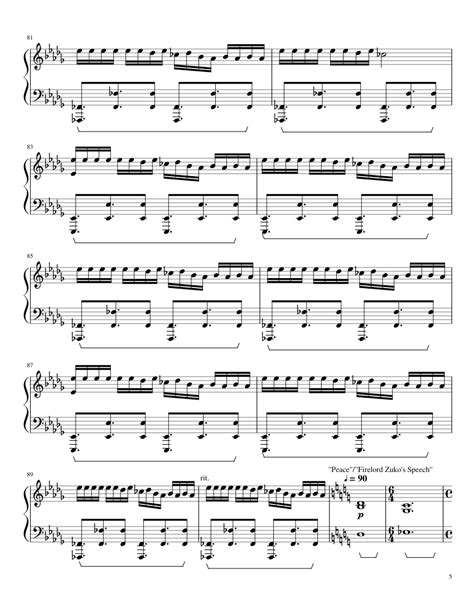 Sheet Music For The Piano With Notes And Chords