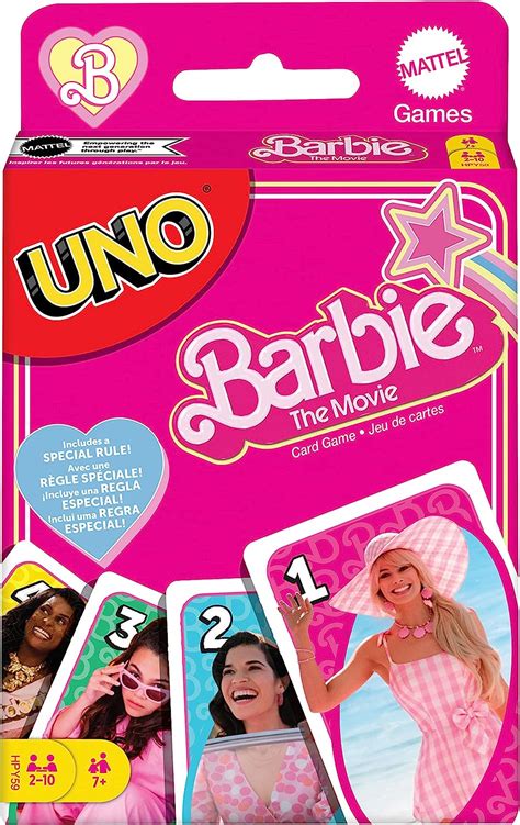 Barbie The Movie Uno Kartenspiel F R Filme Fans Mit