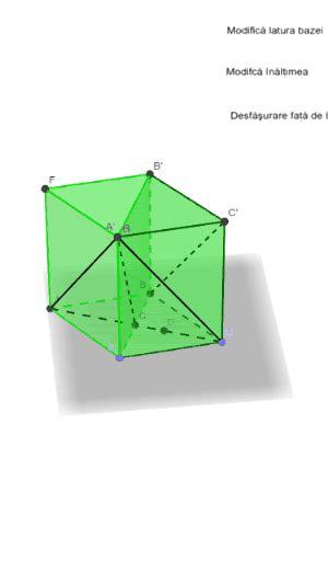 Prisma Triunghiular Problema Geogebra