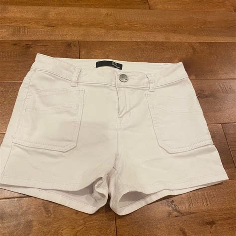 1822 Denim Shorts White Jean Shorts Poshmark