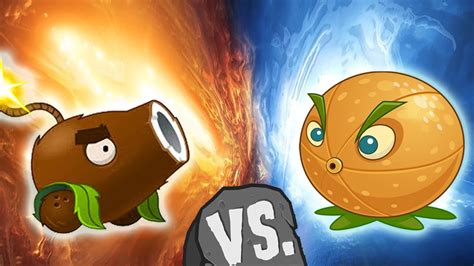 Plants Vs Zombies 2 Coconut Cannon Vs Citron Youtube