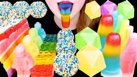 Asmr Rainbow Lego Nik L Nip Wax Block Jelly Tongue Jelly Most