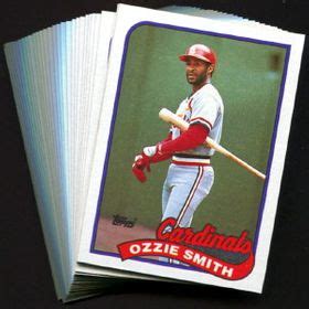 Topps St Louis Cardinals Baseball Card Team Set