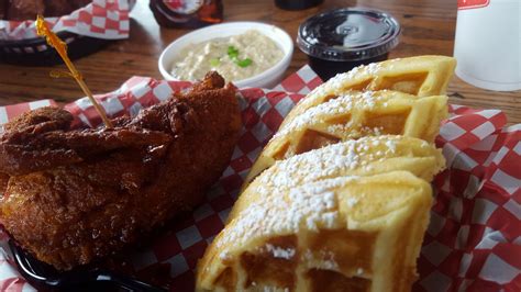 Hattie B S Nashville Tennessee Chicken And Waffles Travel Eating Breakfast