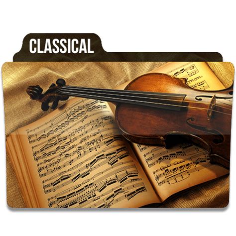 Classical 1 Icon Music Folder Iconset Limav