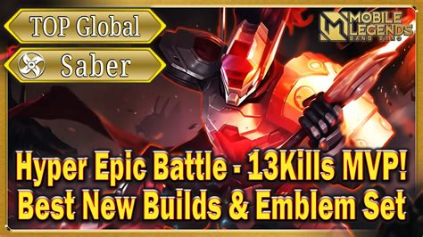 Gameplay Saber Top Global Hyper Carry Kills Mvp Best New Builds