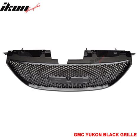 Fits Gmc Yukon Xl Denali Mesh Upper Lower Front Bumper