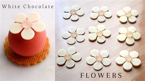 FIORI DI CIOCCOLATO BIANCO Semplici Denise Castagno YouTube