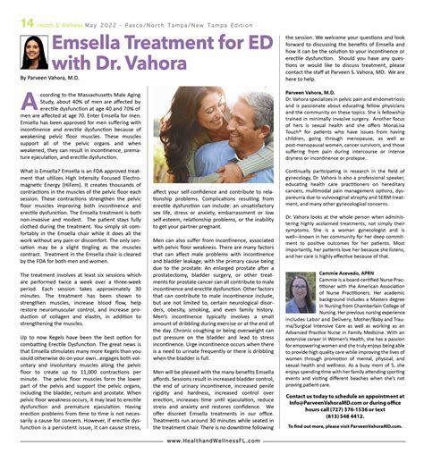 Emsella Treatment For Ed With Dr Vahora Parveen S Vahora Md Pa