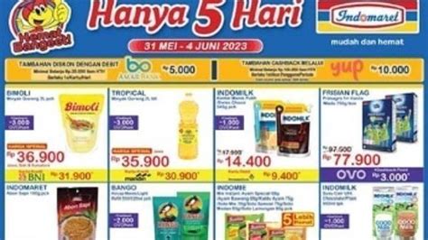 Promo Jsm Alfamart Dan Indomaret Hari Ini Juni Ada Harga Khusus