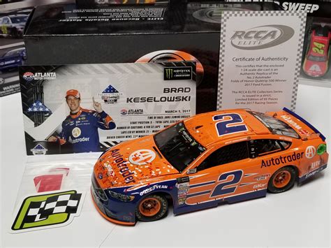 Brad Keselowski 2017 Autotrader Atlanta Win 1/24 Elite