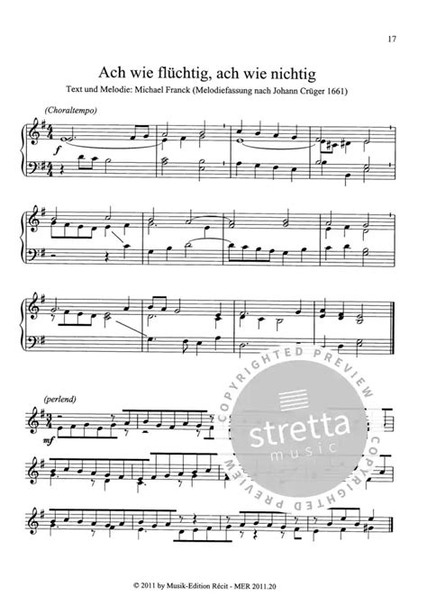 Choralmusik für Orgel manualiter 3 von Lothar Graap im Stretta Noten