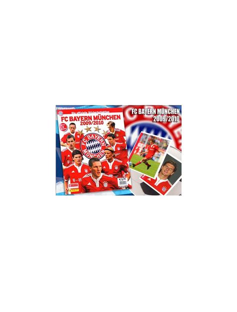 2009 10 FC Bayern München Sticker Album Cardport Collectors Shop