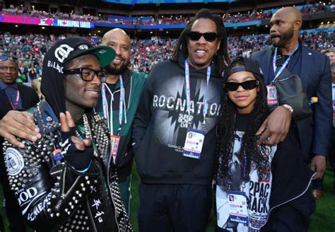 Blue Ivy Made An Ultra Rare Appearance At The Super Bowl With Jay Z