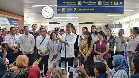 Mundur Dari Target Jokowi Ingin LRT Jabodebek Beroperasi 26 Agustus