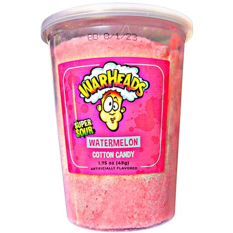 Warheads Super Sour Cotton Candy Bbd 030823