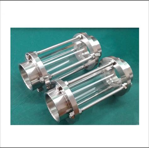 Sanitary Stainless Steel Welded Clamped Threaded Straight Sight Glass China Threaded Straight