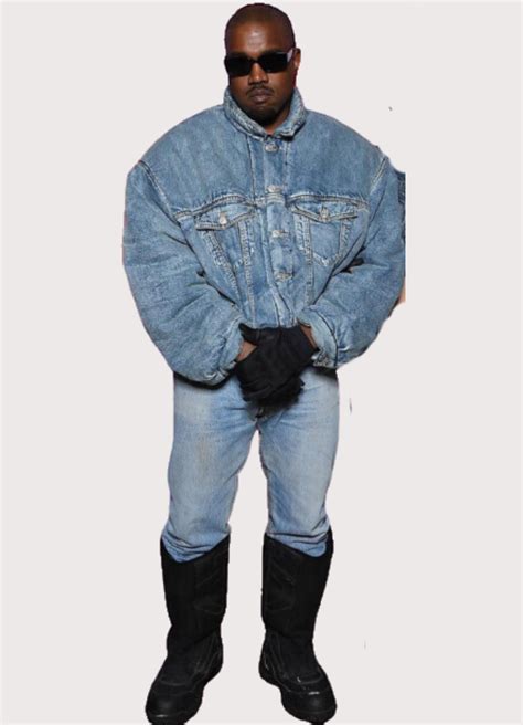 Kanye West New Denim Jacket Usa Jacket Store